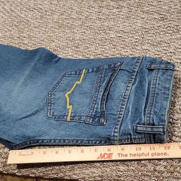 Buffalo David Britton Driven Blue Straight Leg Boys Denim Jeans Size 16 - Picture 12 of 13